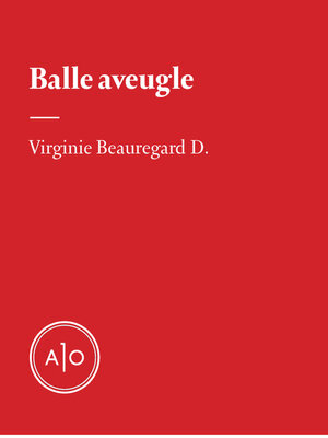 cover image of Balle aveugle